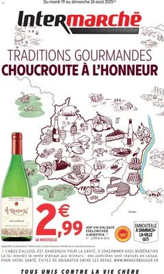 Intermarché - Prévisualisation de Intermarché catalogue de sélection de notre région spéciale choucroute valide à partir de 19.08.2025