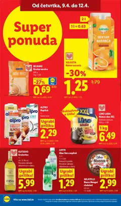 ALPRO Napitak, Napitak 1 l razne vrste - Pregled kataloga iz trgovine Lidl, vrijedi od 07.04.2026 | Stranica: 54