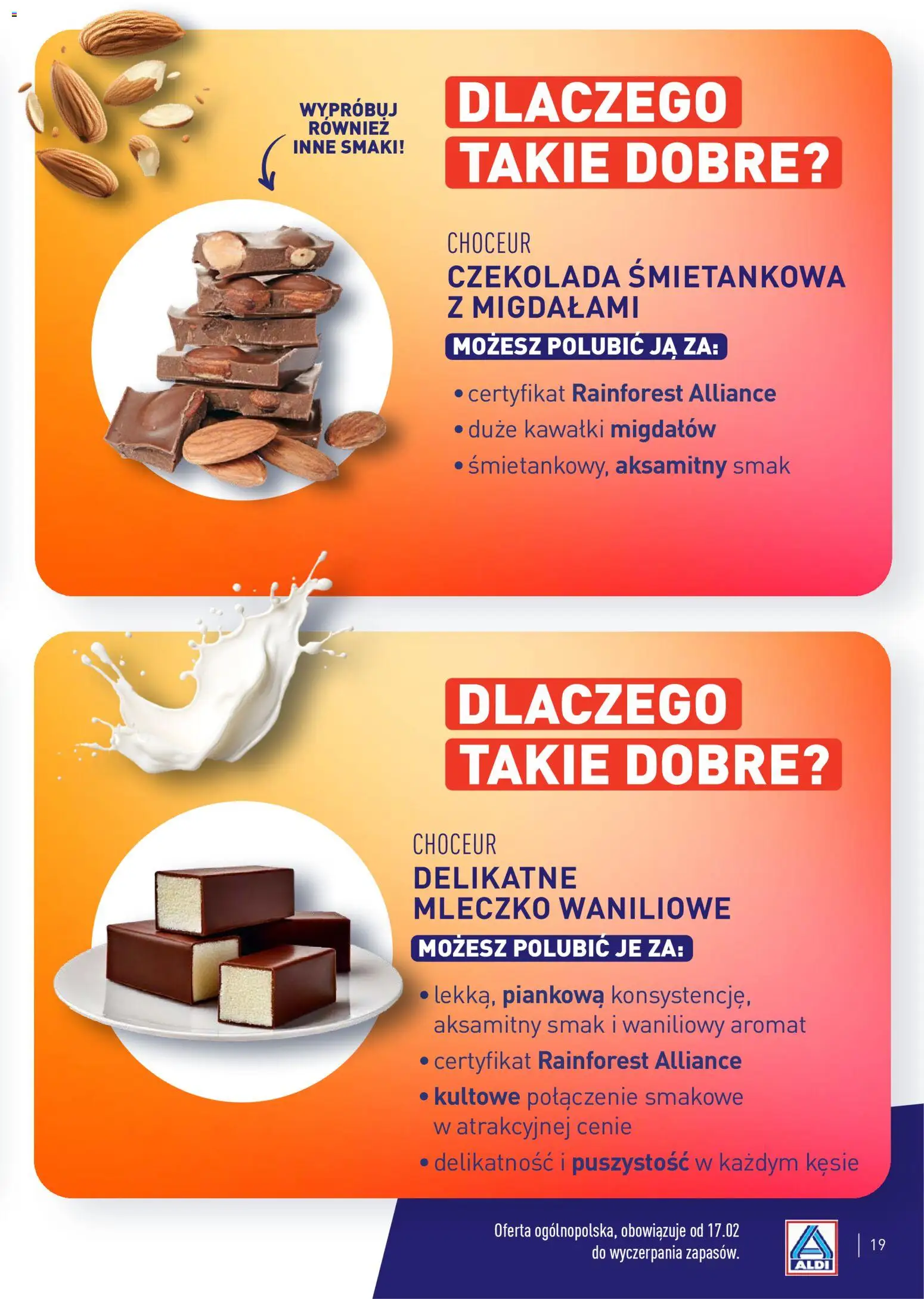 Aldi Polsko leták - Rozsmakuj się w polecanych produktach od 23.02.2026 | Strana: 19