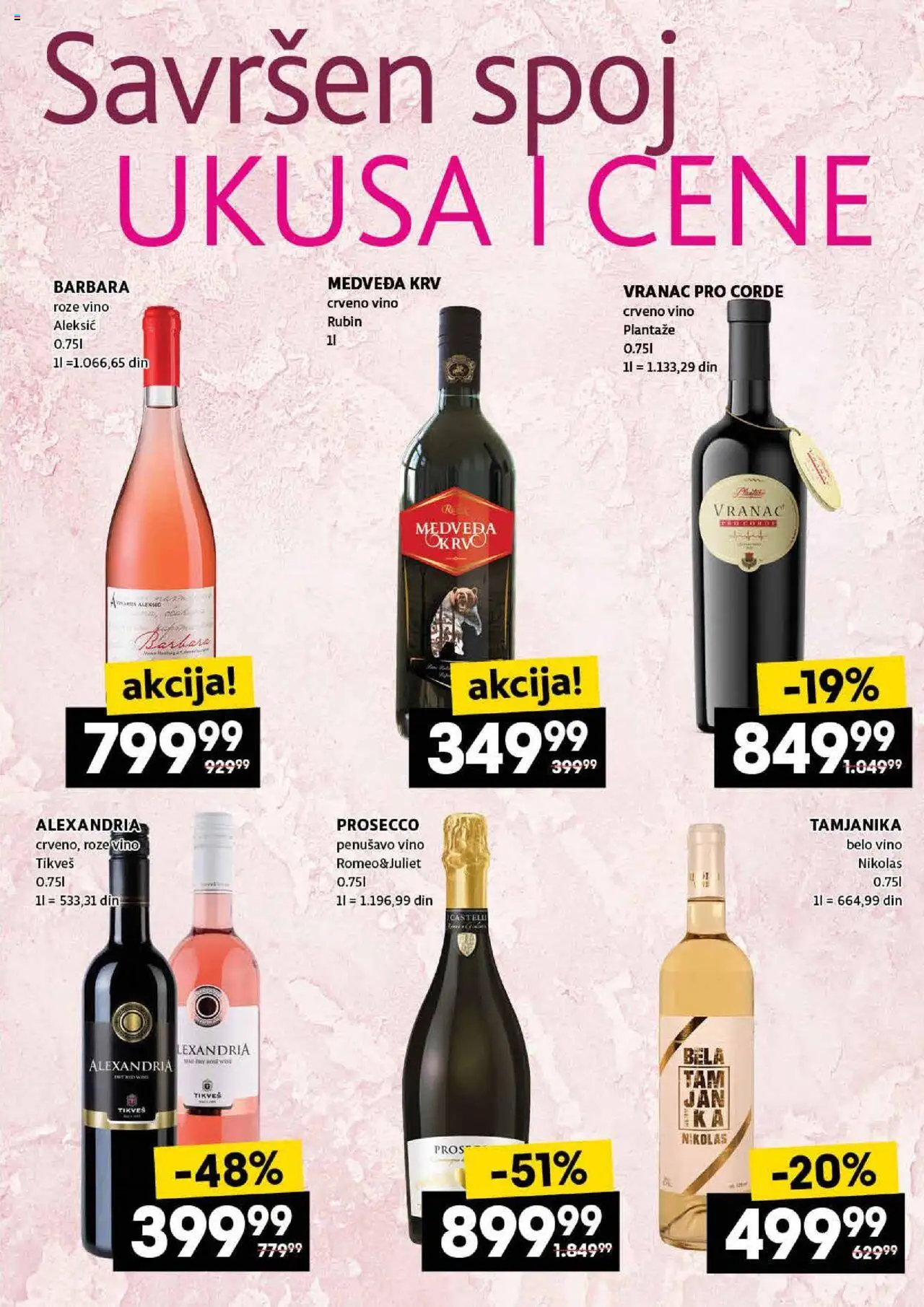 Idea katalog - važi od 07.08.2025 | Strana: 43 | Proizvode: Crveno vino, Belo vino, Vino, Roze vino