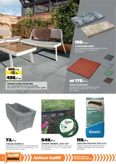 Náhled letáku OBI leták od 01.04.2026 | Strana: 16 | Produkty: Dlažba, Písek