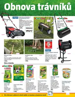 Náhled letáku Bauhaus leták od 06.03.2026 | Strana: 8 | Produkty: Buben, Nářadí, Hnojivo, Hrábě