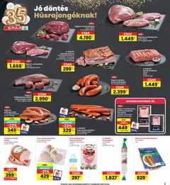Interspar akciós újság - amely érvényes a következő dátumtól: 30.04.2026 | Oldal: 5