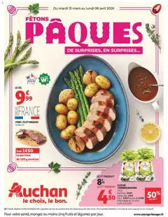 Auchan - Prévisualisation de Auchan - Pâques hypers valide à partir de 31.03.2026