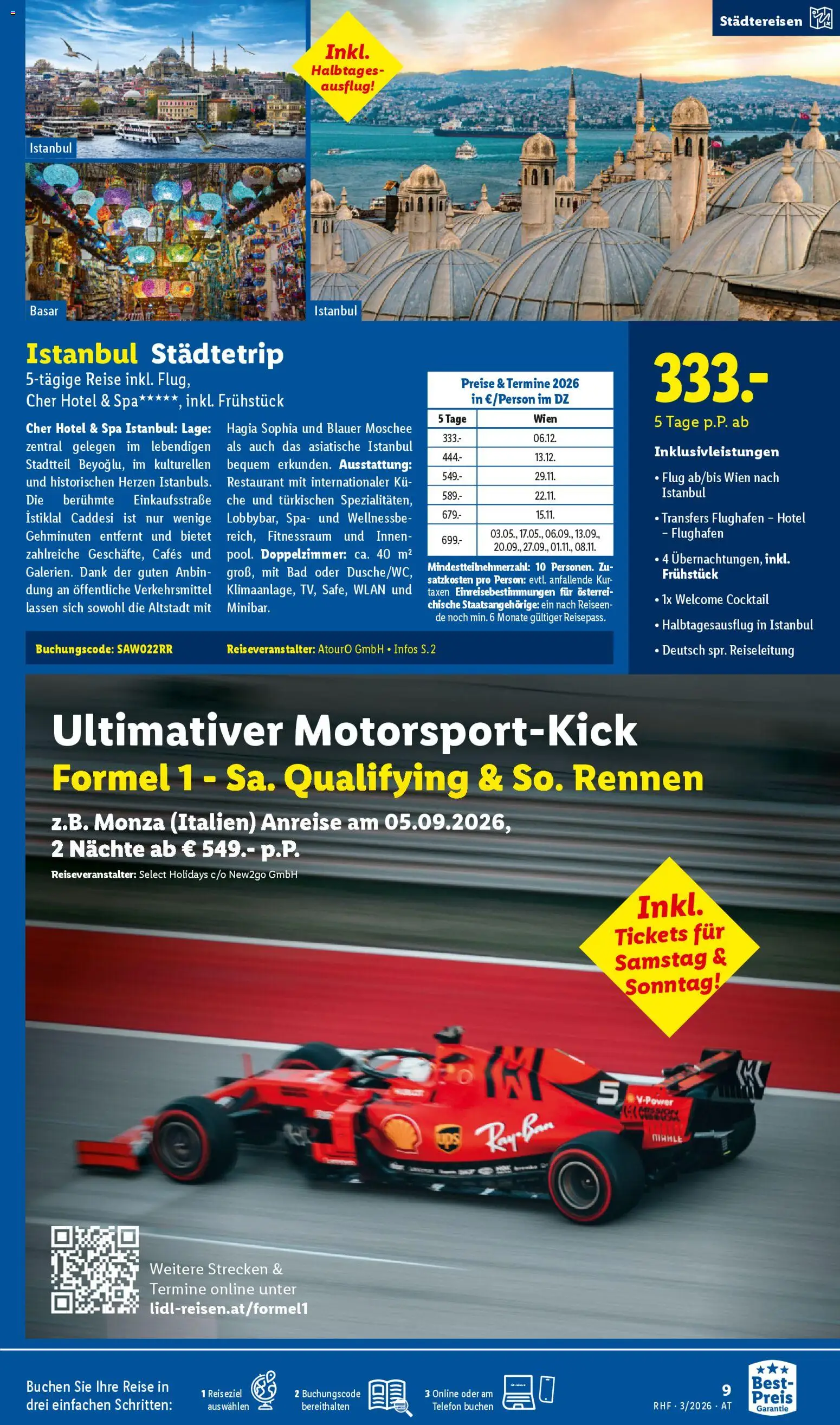 Lidl Februar/März Reise - Highlights gültig ab 28.02.2026 | Seite: 9 | Produkte: Telefon, Bad