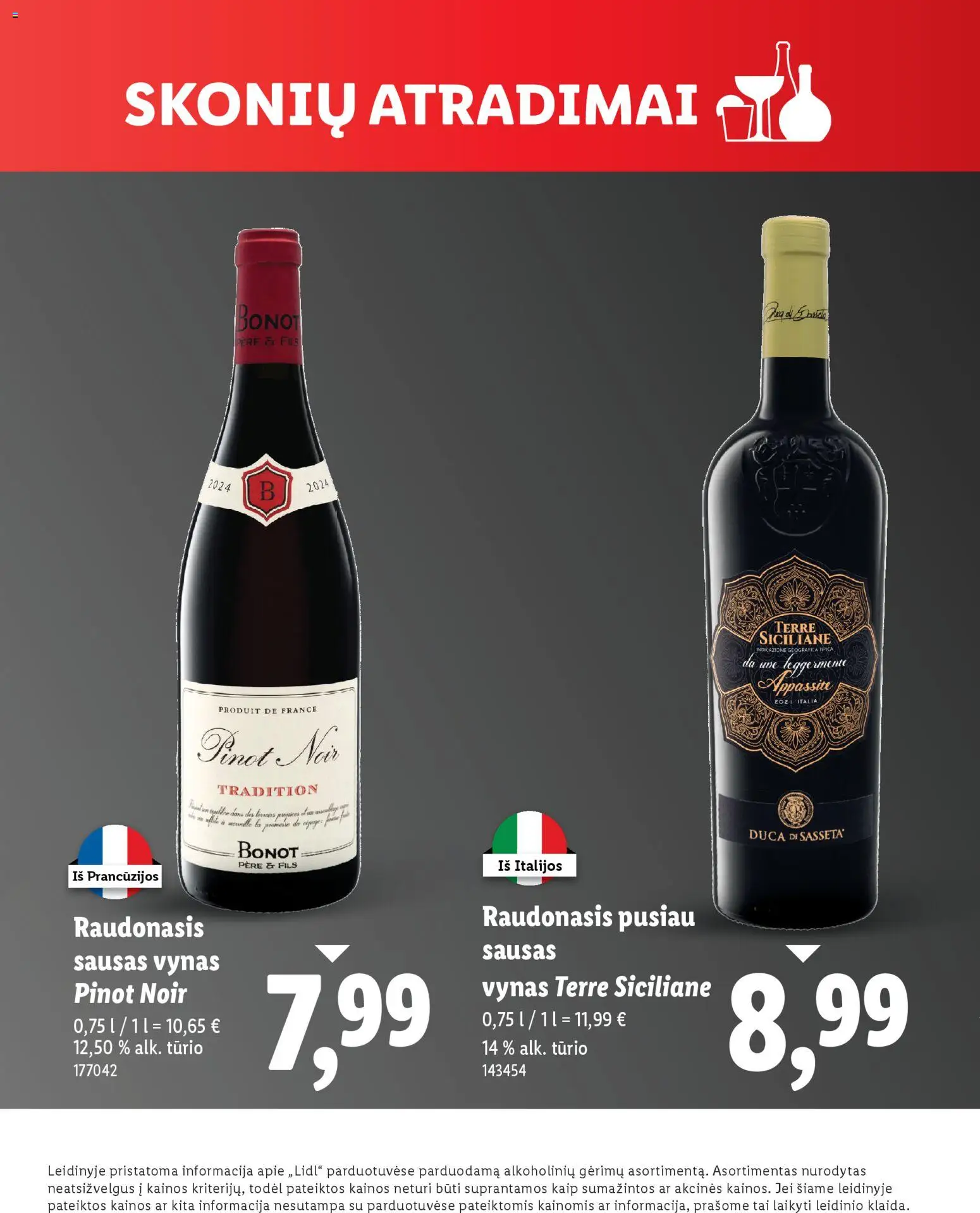 LIDL akcijos nuo 24.03.2026 | Puslapis: 27 | Prekių: Vynas