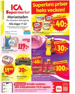 ICA Supermarket - Helsingborg - Förhandsvisning av reklamblad från butik ICA Supermarket aktuell från 26.01.2026