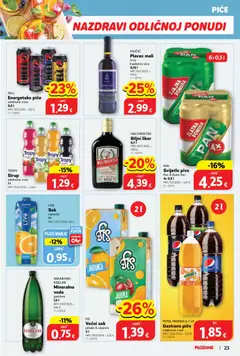 Katalog Plodine - Pregled kataloga iz trgovine Plodine, vrijedi od 02.01.2026 | Stranica: 23 | Proizvodi: Hell, Voda, Zlatni Pan, Sirup
