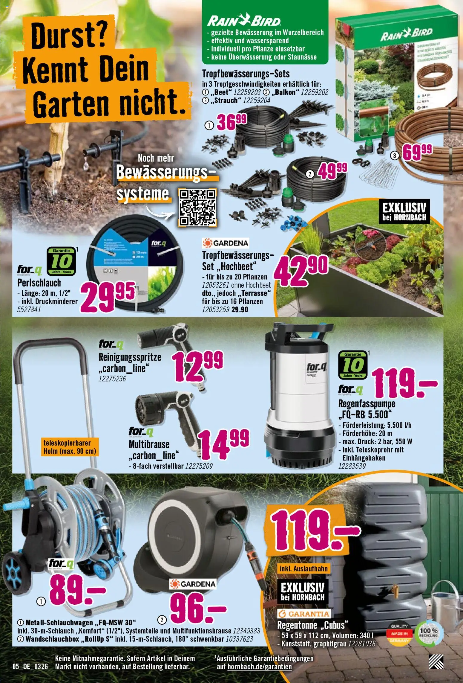 Hornbach Prospekt 	 – gültig ab 12.03.2026 | Seite: 5 | Produkte: Hochbeet