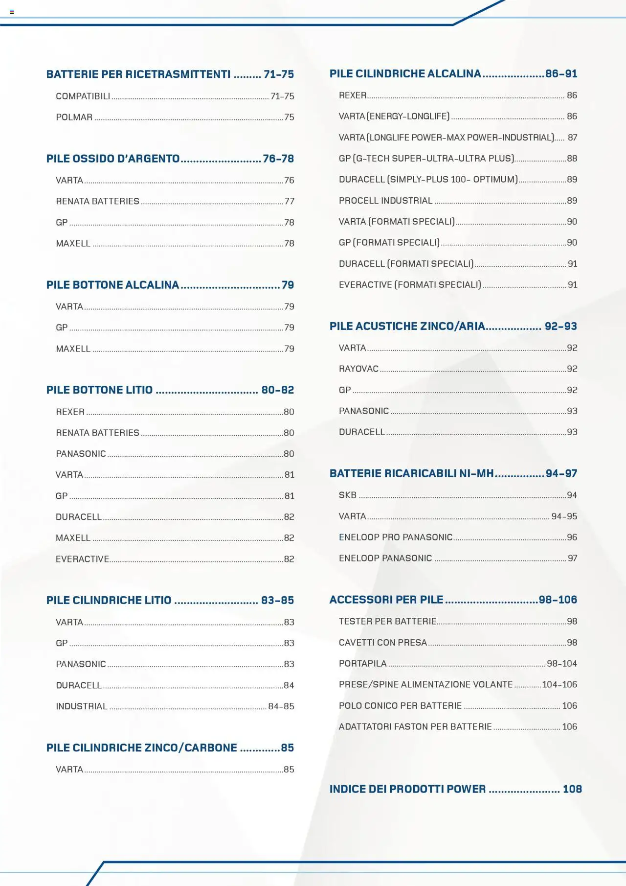 Volantino GBC del 12.04.2025 | Pagina: 3 | Prodotti: Pile, Polo, Presa, Batterie