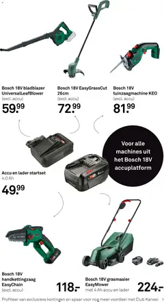 KARWEI folder - Voorbeeld van een folder van KARWEI, geldig van 09.03.2026 | Pagina: 28 | Producten: Grasmaaier