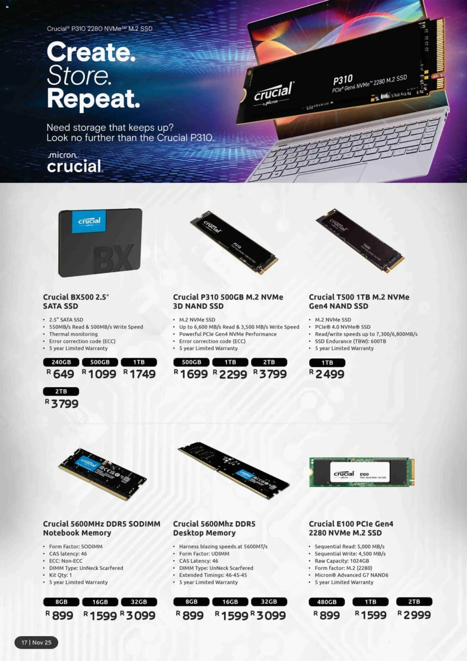 New Computer Mania catalogue – valid from 01.11.2025 | Page: 18 | Products: Notebook