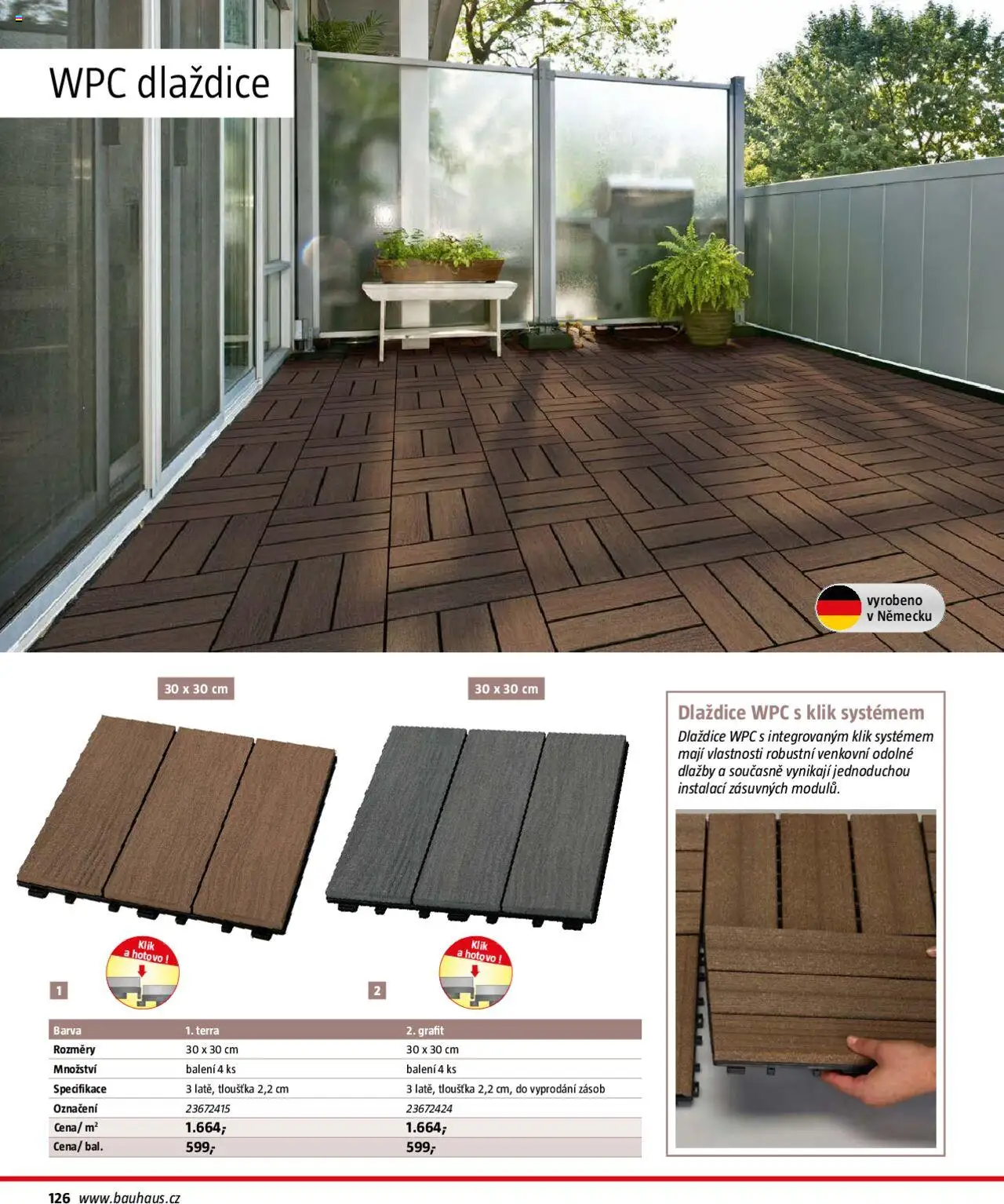 Bauhaus katalog Zahradní nábytek od 01.04.2025 | Strana: 126