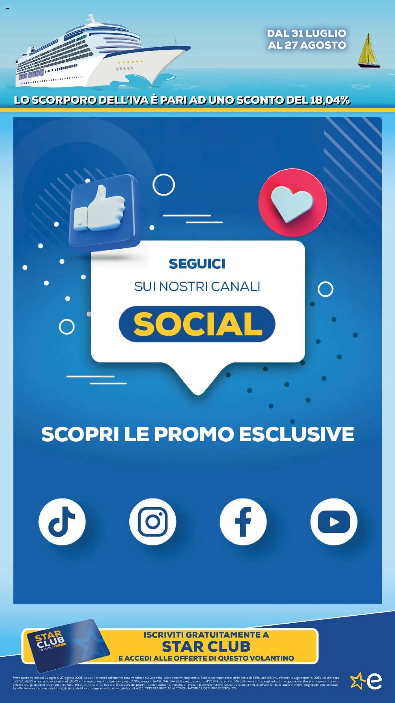 Volantino Euronics del 31.07.2025 | Pagina: 5