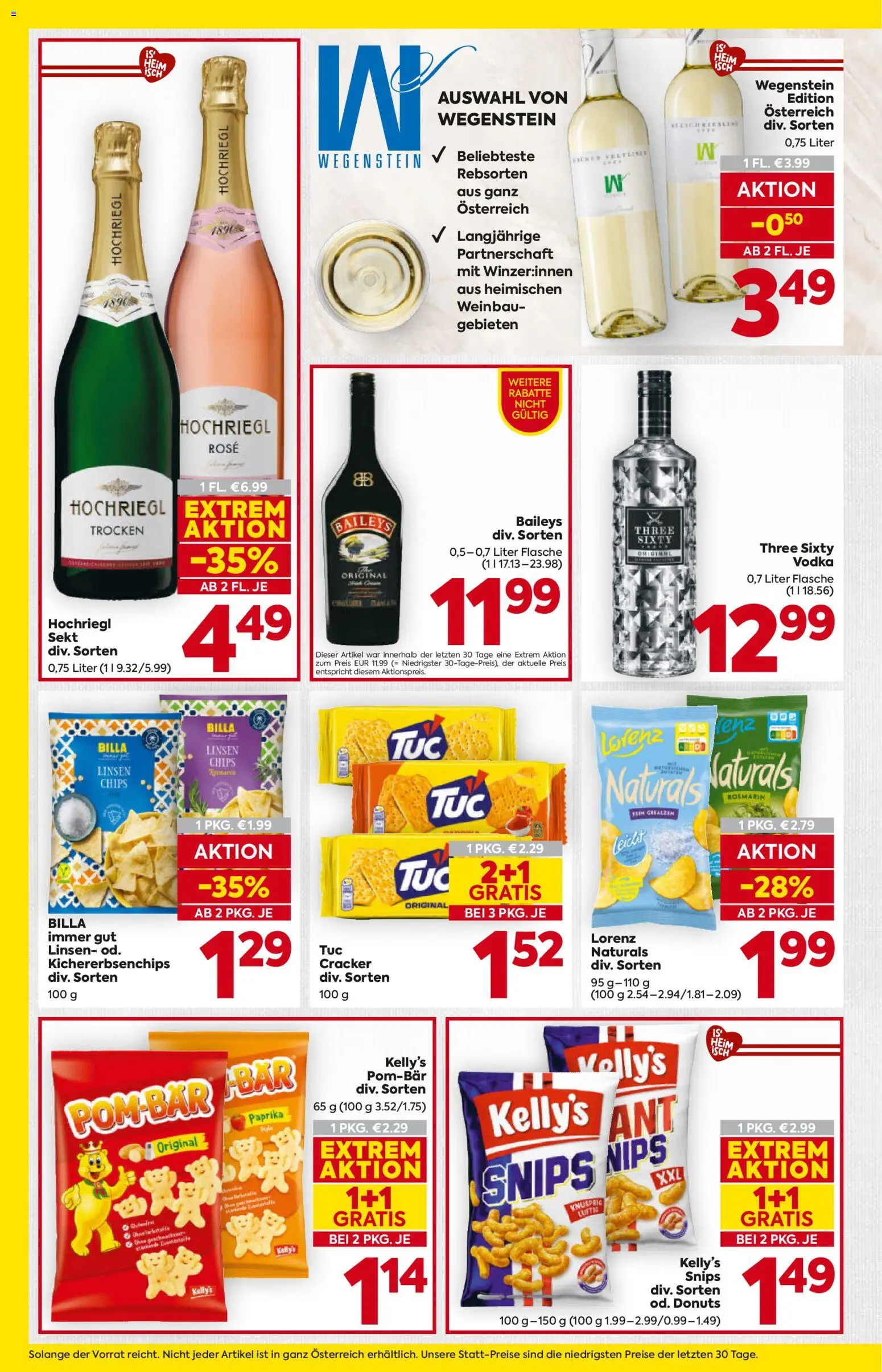 Billa Flugblatt - Tirol gültig ab 15.01.2026 | Seite: 18 | Produkte: Chips