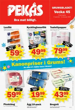 Pekås - erbjudanden - grums edition - Förhandsvisning av reklamblad från butik Pekås aktuell från 03.11.2025 | Sida: 1