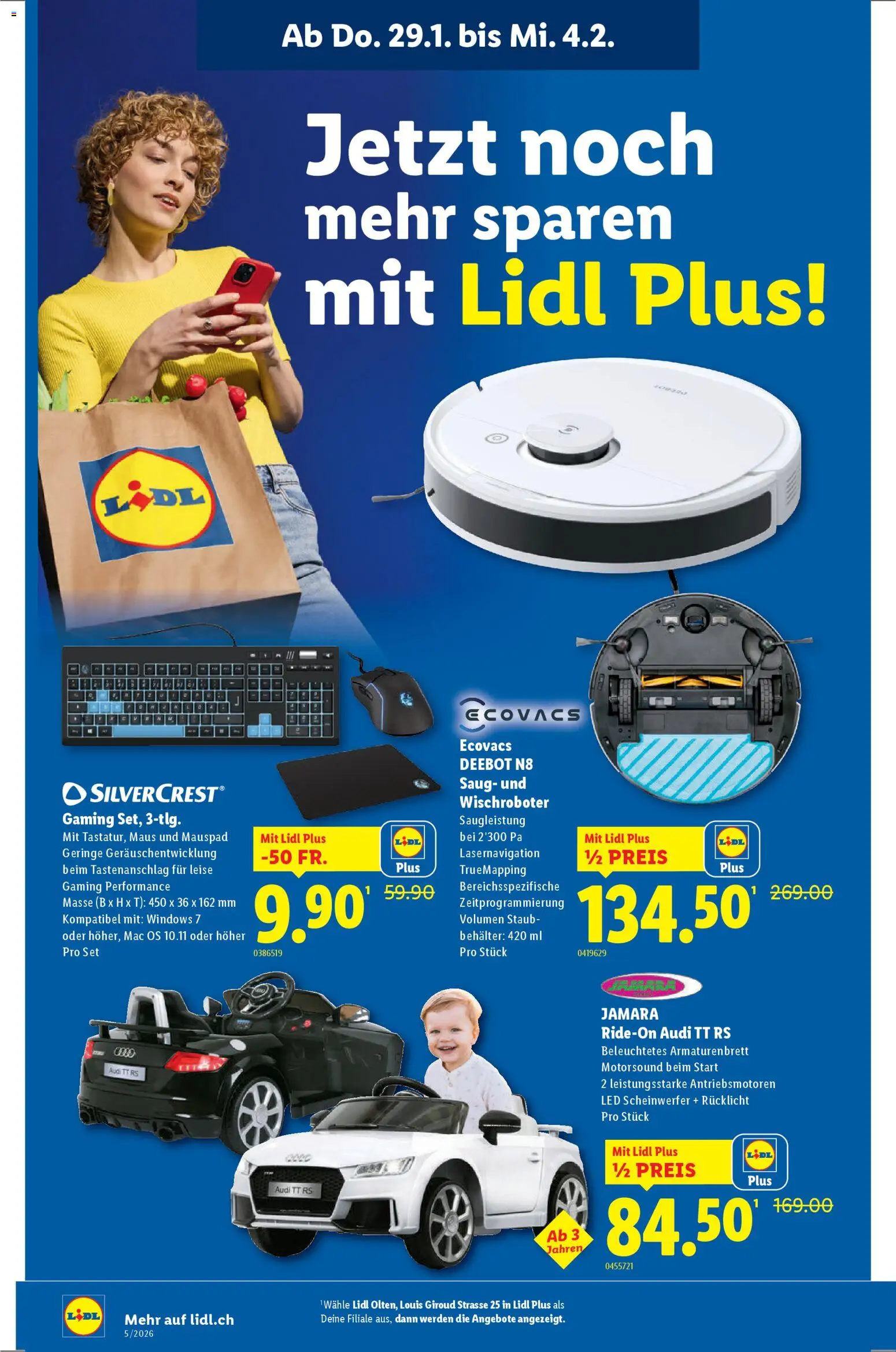 Lidl Aktionen Neueröffnung Olten – gültig ab 29.01.2026 | Seite: 6 | Produkte: Maus