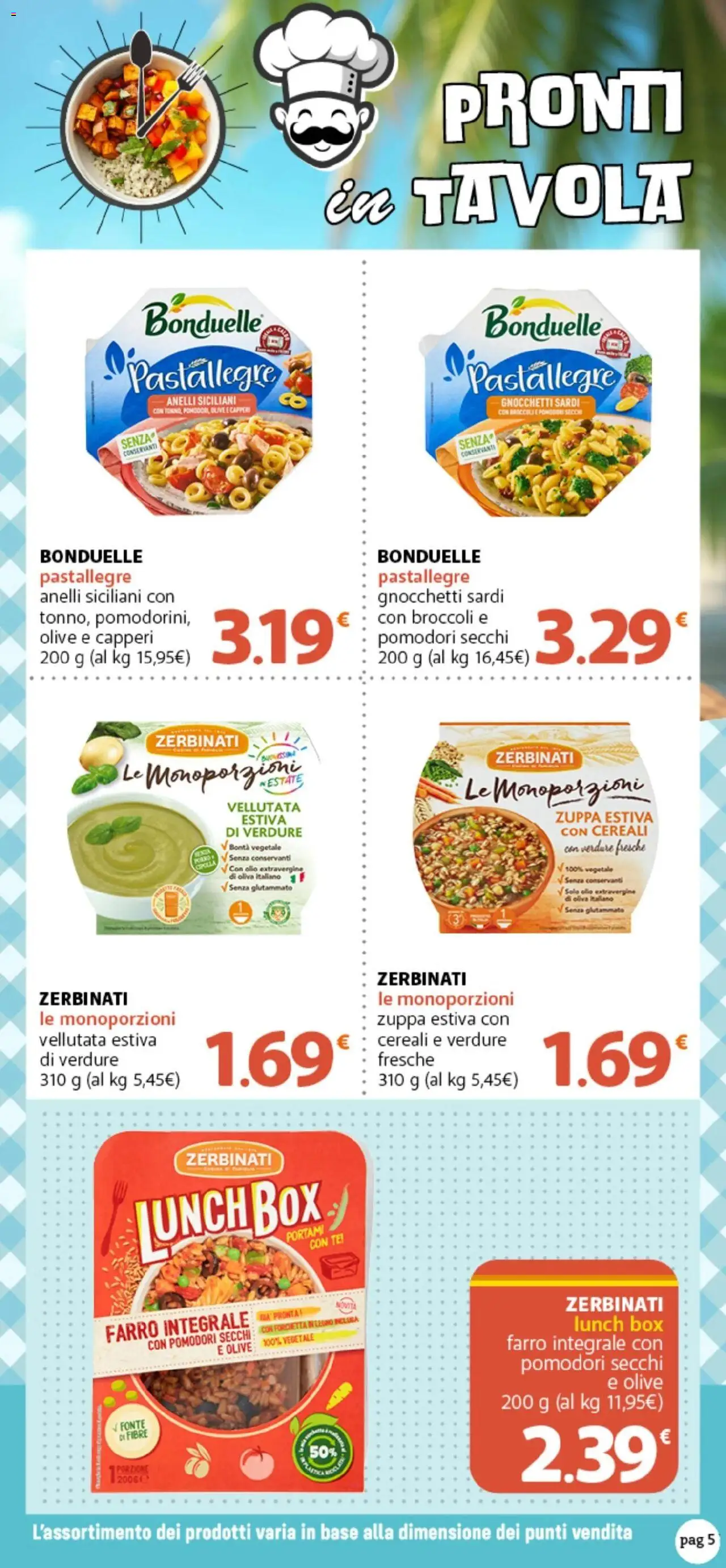 Volantino DOK del 06.08.2025 | Pagina: 5 | Prodotti: Tè, Olio, Olive, Farro