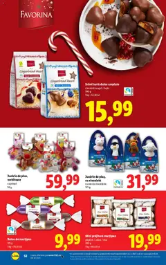 Ofertele Lidl valabile de la 13.10.2025 | Pagină: 52 | Produse: Alune, Lapte, Turtă dulce, Jeleuri