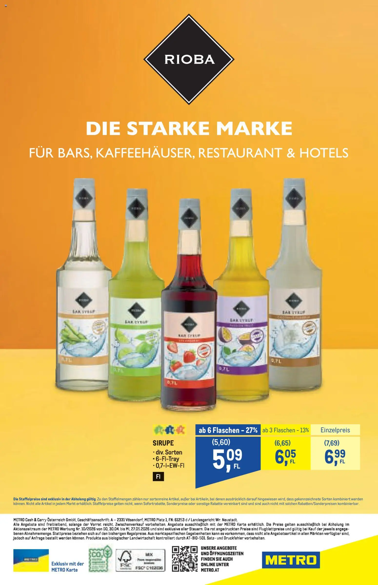 Metro angebote Getränke Spezial gültig ab 30.04.2026 | Seite: 32