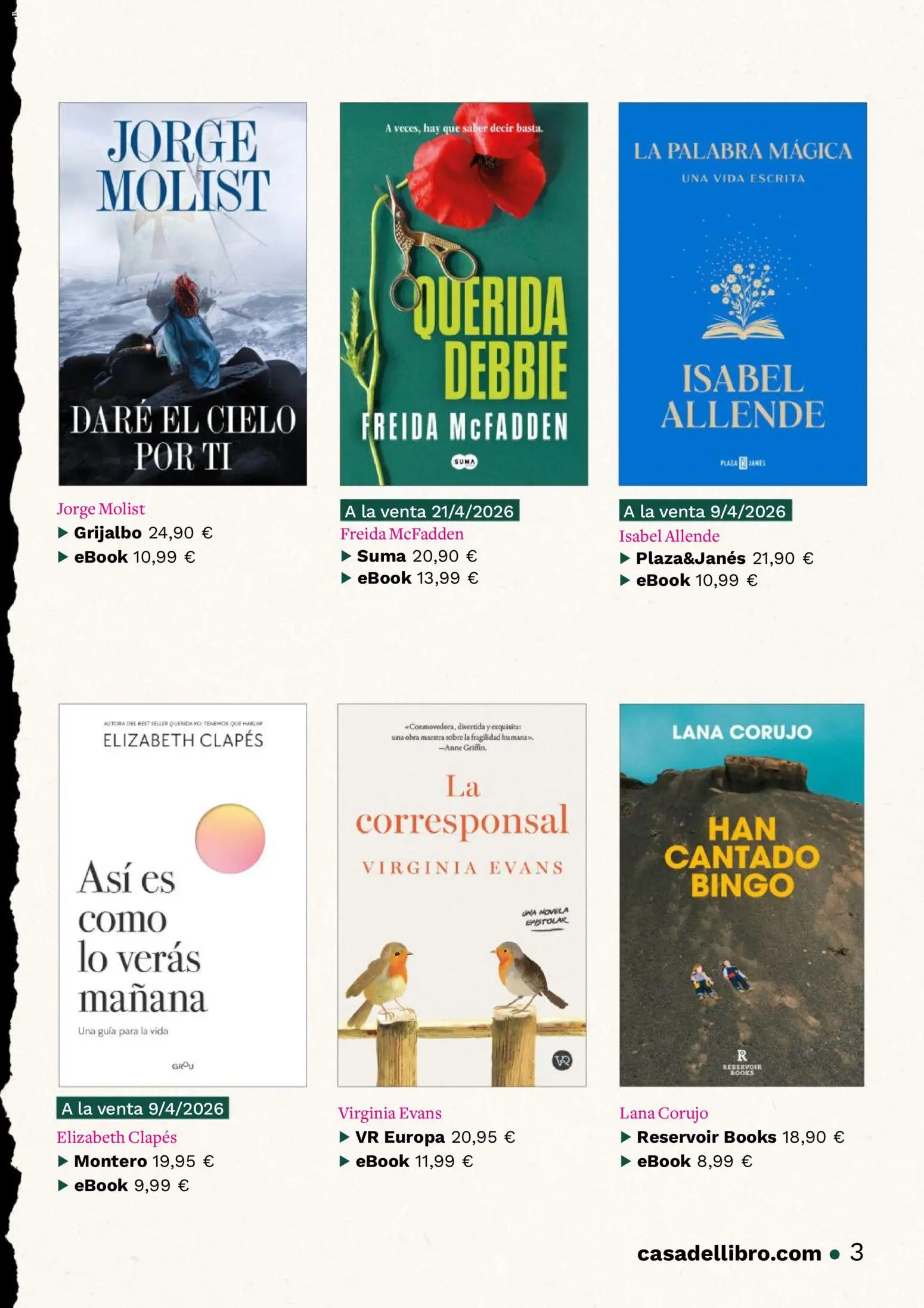Casa del libro folleto │ válido desde el 01.04.2026 | Página: 3