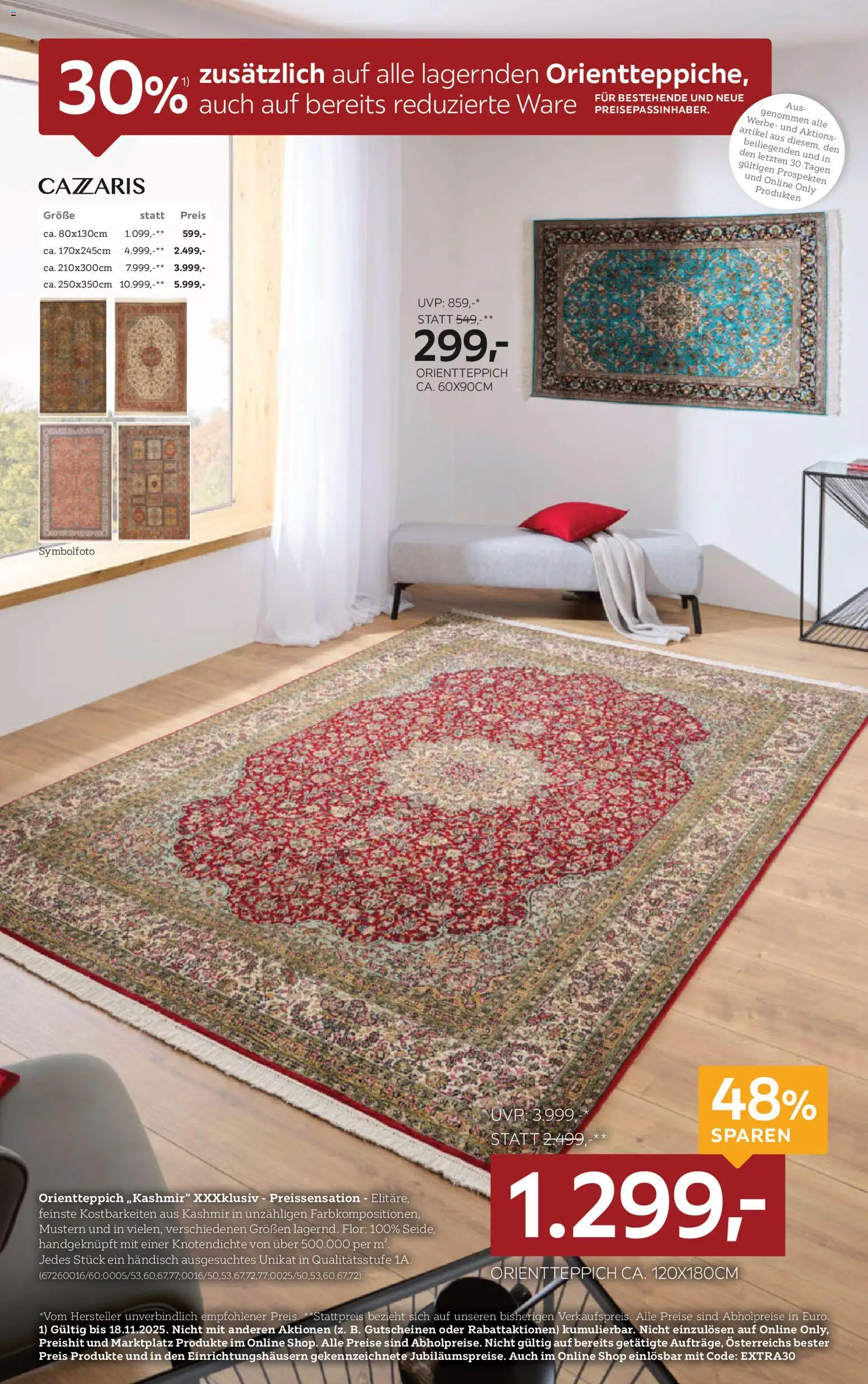 XXXLutz Teppichprodukten gültig ab 04.11.2025 | Seite: 2
