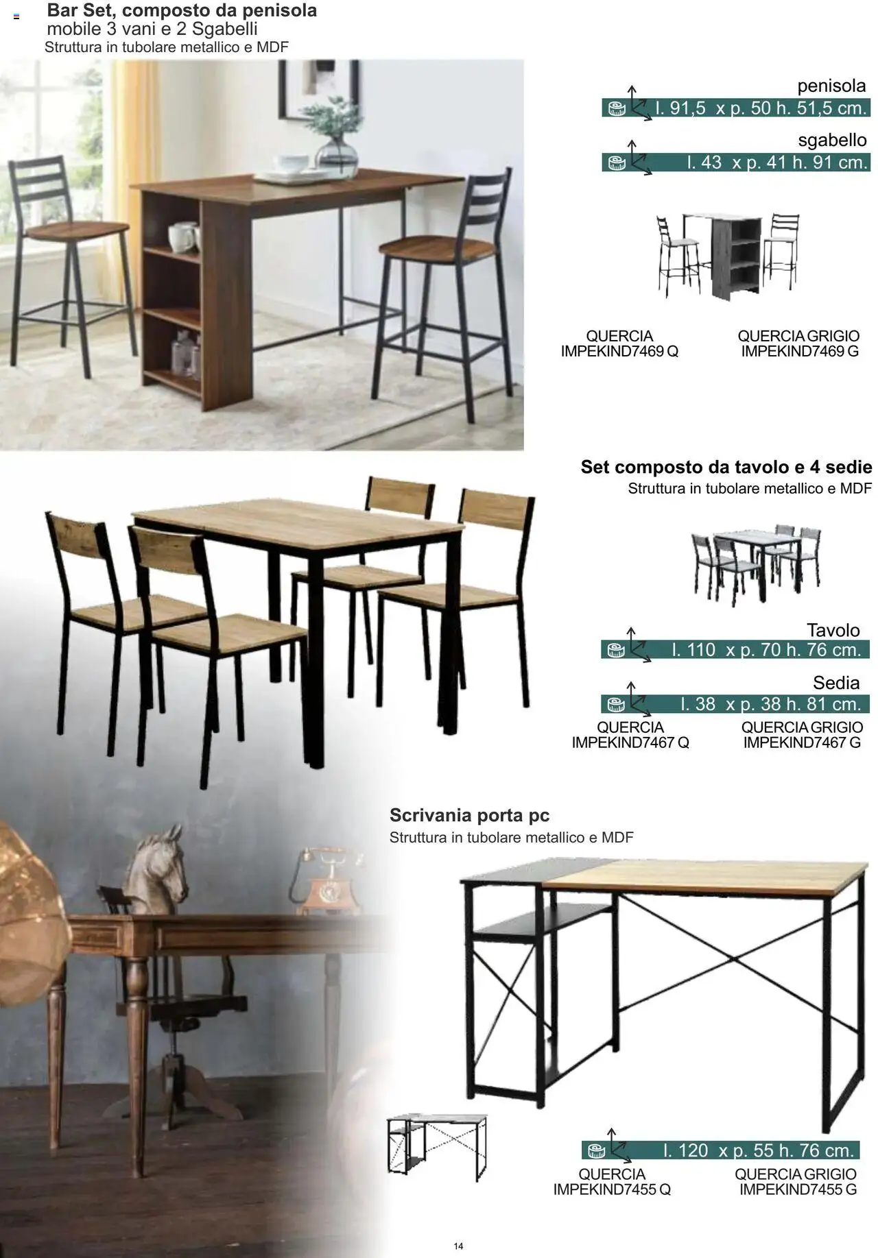 Volantino La Prealpina del 30.12.2024 | Pagina: 6 | Prodotti: PC, Tavolo, Sedia, Scrivania