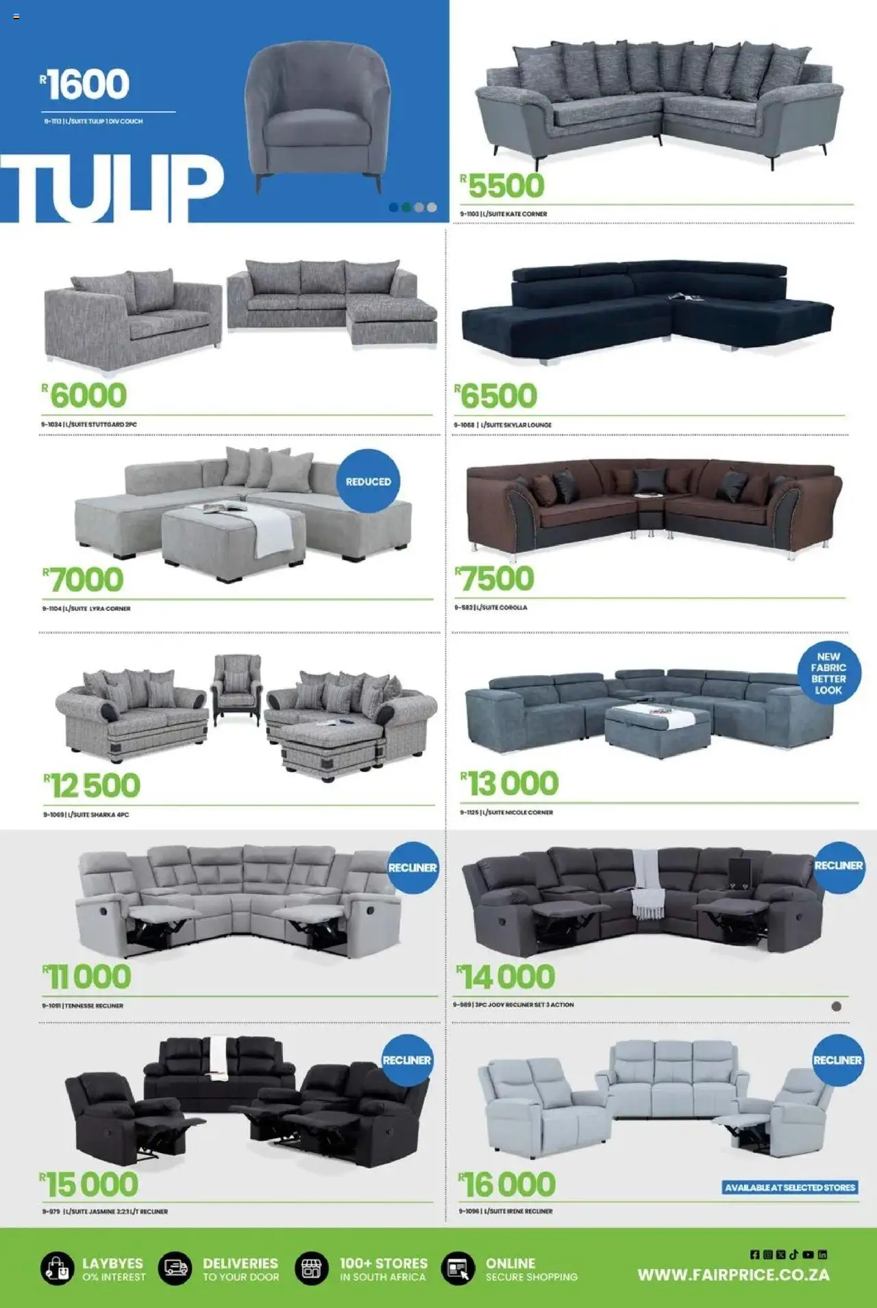 New Fair Price catalogue – valid from 01.10.2025 | Page: 9 | Products: Couch