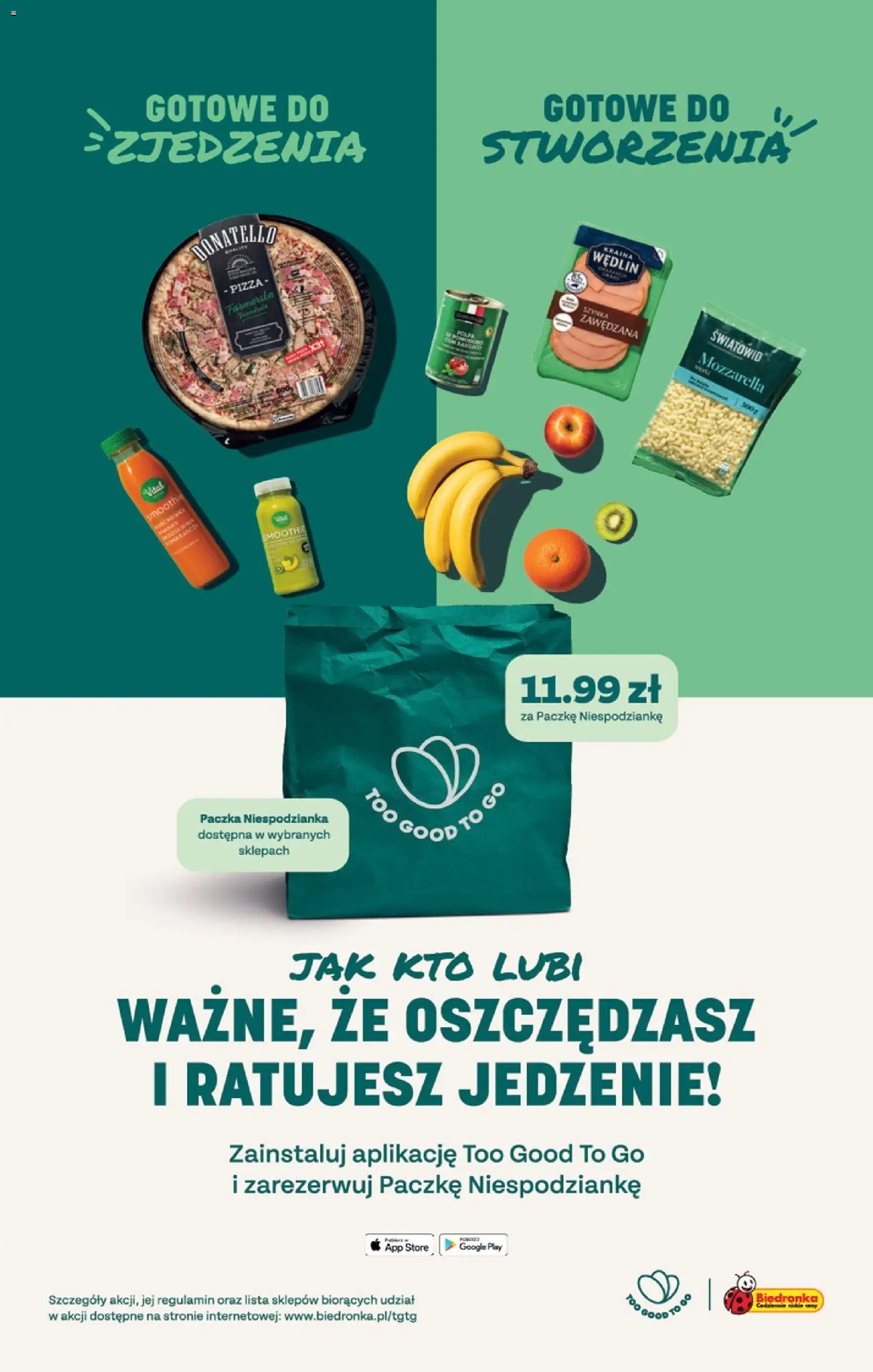 Biedronka Black Friday od 27.11.2025 | Strona: 86 | Produkty: Smoothie, Szynka, Pizza, Mozzarella