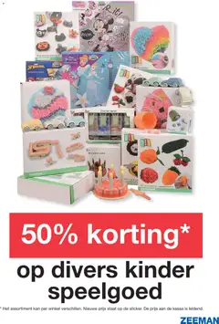 Zeeman - Folder Sint - Voorbeeld van een folder van Zeeman, geldig van 01.11.2025 | Pagina: 9 | Producten: Kan, Kinder, Cake, Box