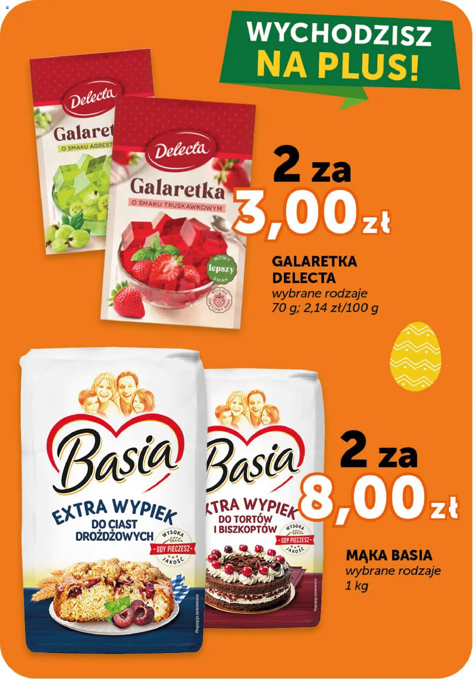 Euro Sklep gazetka od 02.04.2026 | Strona: 13 | Produkty: Galaretka, Mąka basia, Agrest