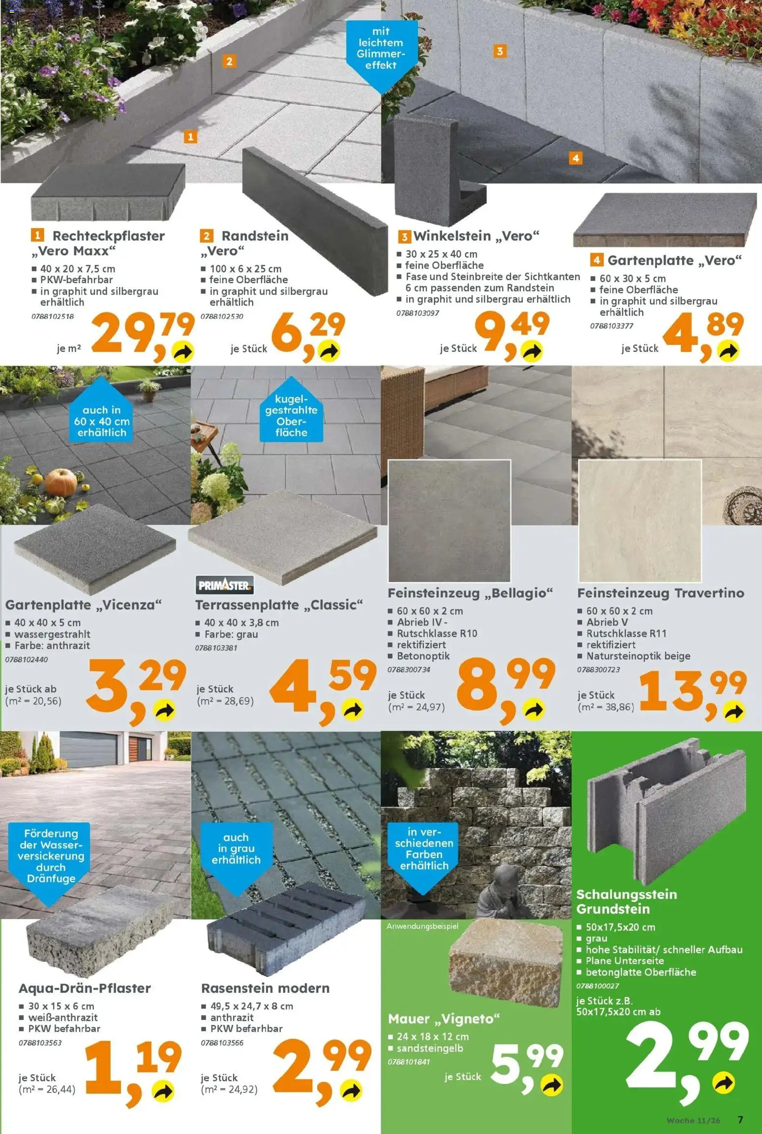 Globus Baumarkt Prospekt Dresden	 – gültig ab 09.03.2026 | Seite: 7 | Produkte: Wasser