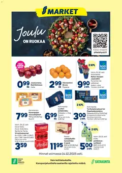 S-market-mainoslehti voimassa 10.12.2025 alkaen
