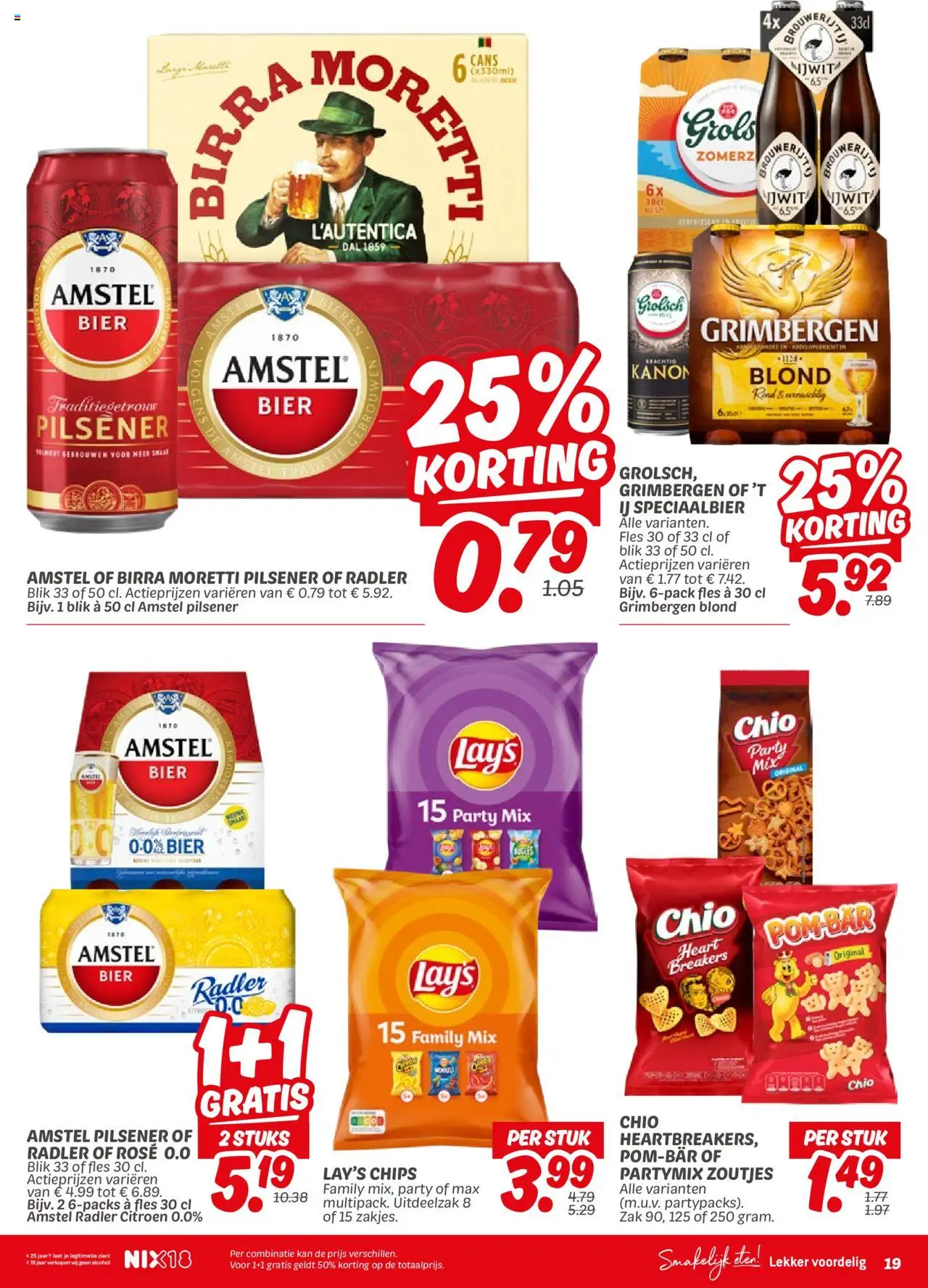  | Pagina: 19 | Producten: Citroen, Bier, Chips, Alcohol
