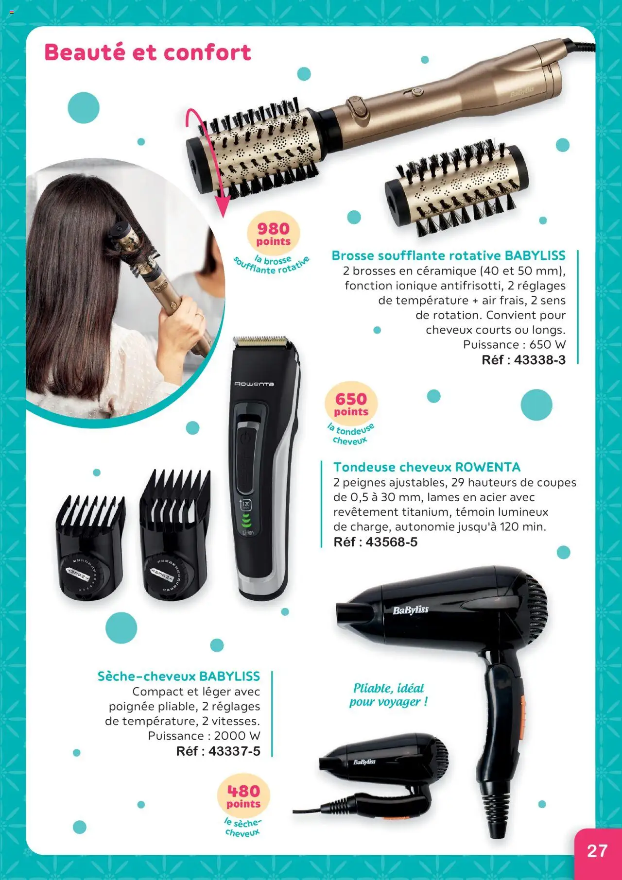 {H1} | Page: 27 | Produits: Tondeuse cheveux, Tondeuse, Brosse