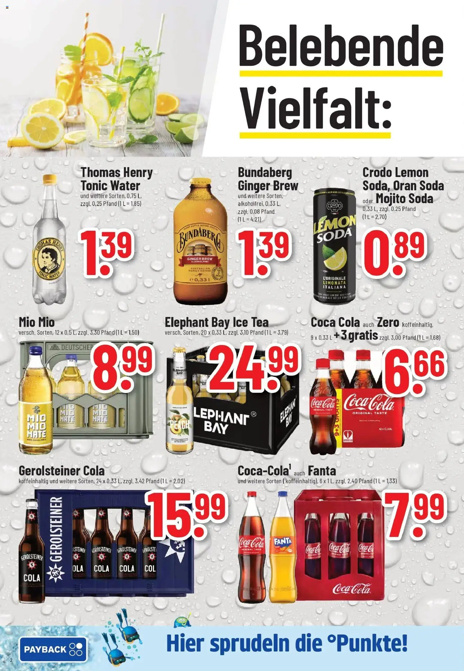 Trinkgut Prospekt Bad Kreuznach	 – gültig ab 07.04.2026 | Seite: 2 | Produkte: Coca cola, Fanta, Cola, Gerolsteiner