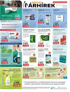 Pingvin Patika Akciós újság - amely érvényes a következő dátumtól: 01.10.2025 | Oldal: 6 | Termékek: E vitamin, Aloe vera, Bor, Tökmagolaj