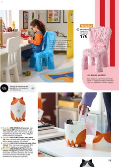 Vista previa Catálogo IKEA Colección Grejsimojs válido desde el 01.02.2026 | Página: 13 | Productos: Funda, Almacenaje, Mesa, Mesa para niños