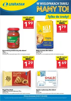 Pogląd oferty "Lewiatan gazetka - W wielopakach taniej" - ważna od 05.02.2026