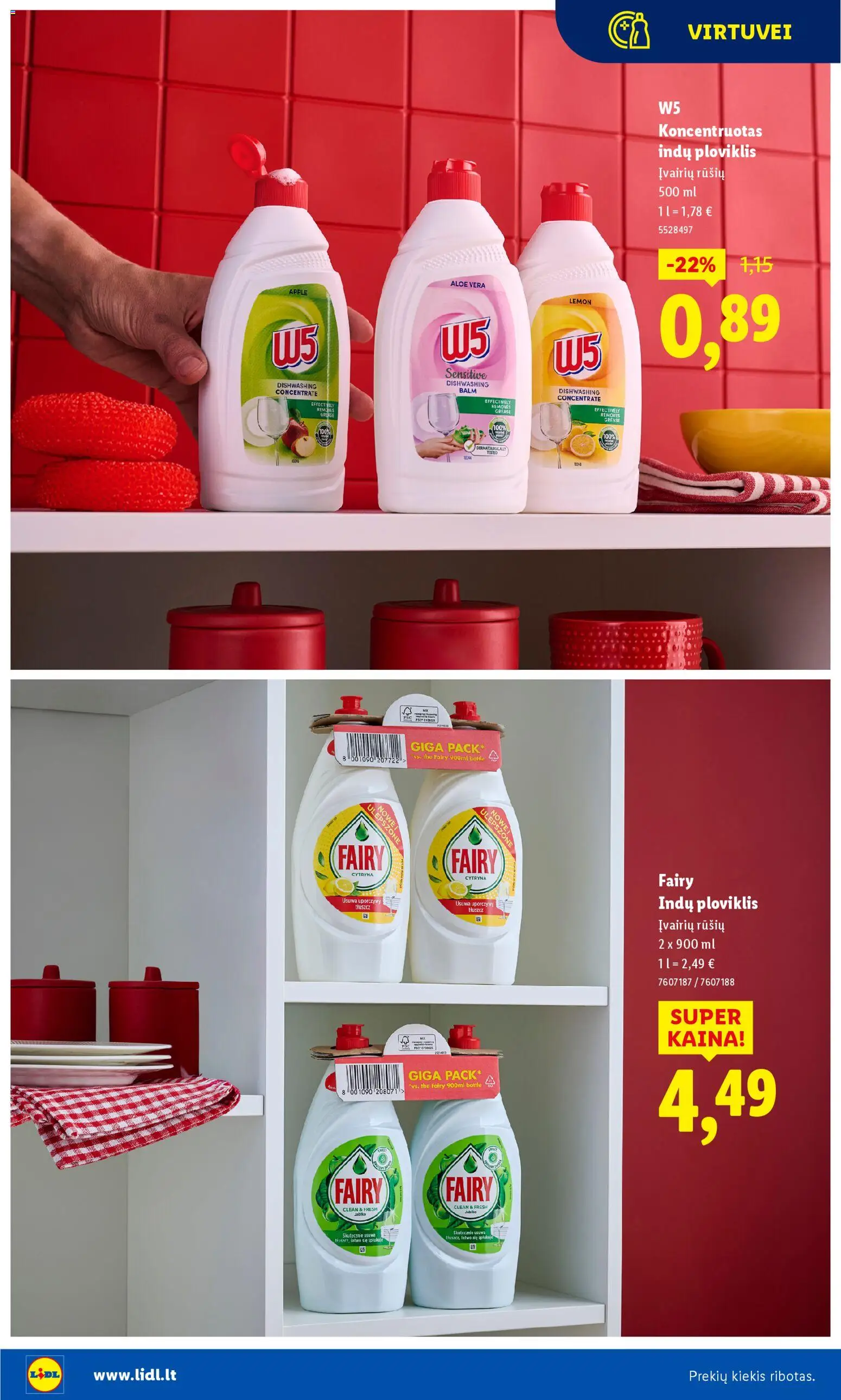 LIDL akcijos nuo 03.11.2025 | Puslapis: 18 | Prekių: Ploviklis