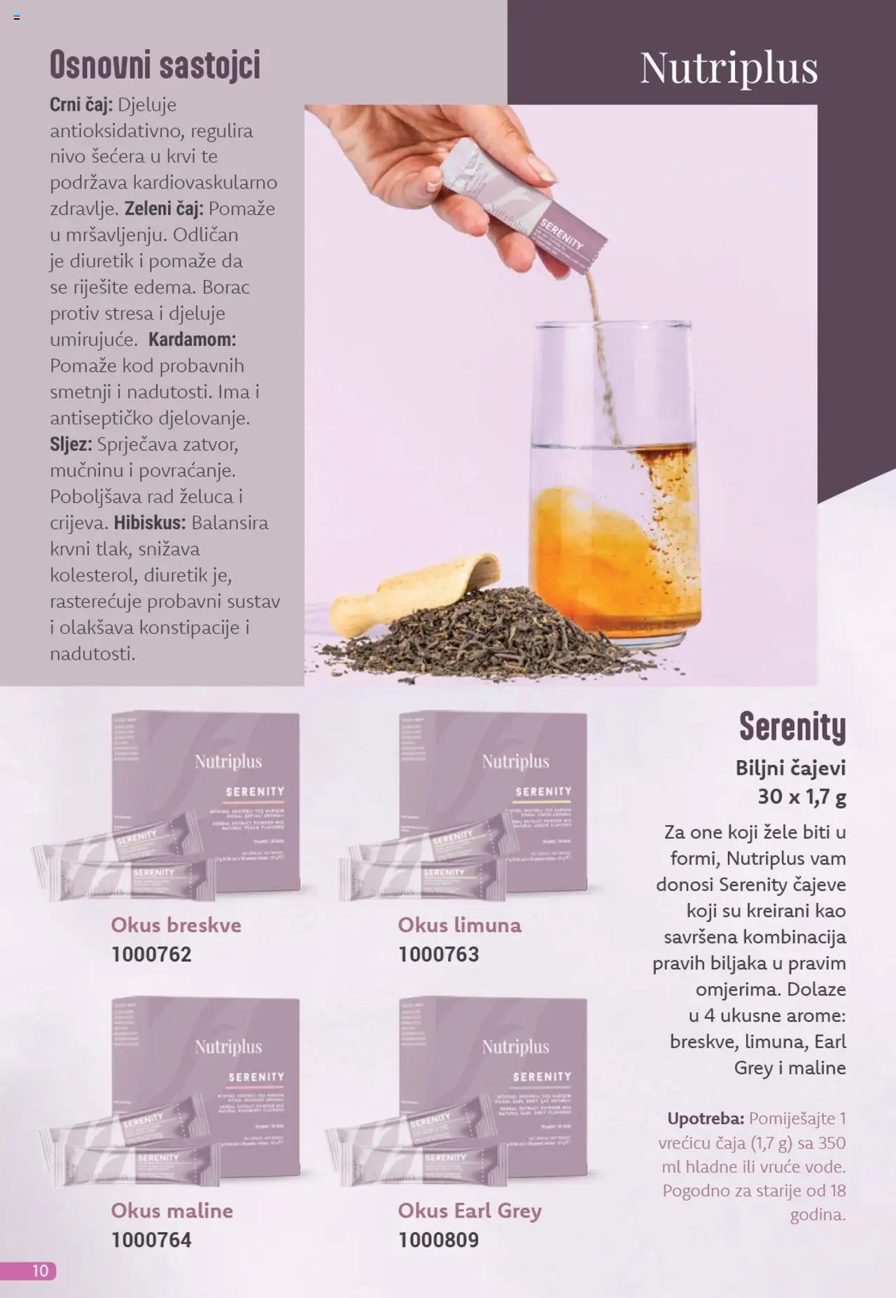 Farmasi katalog | vrijedi od 01.07.2025 | Stranica: 10 | Proizvodi: Čaj, Maline