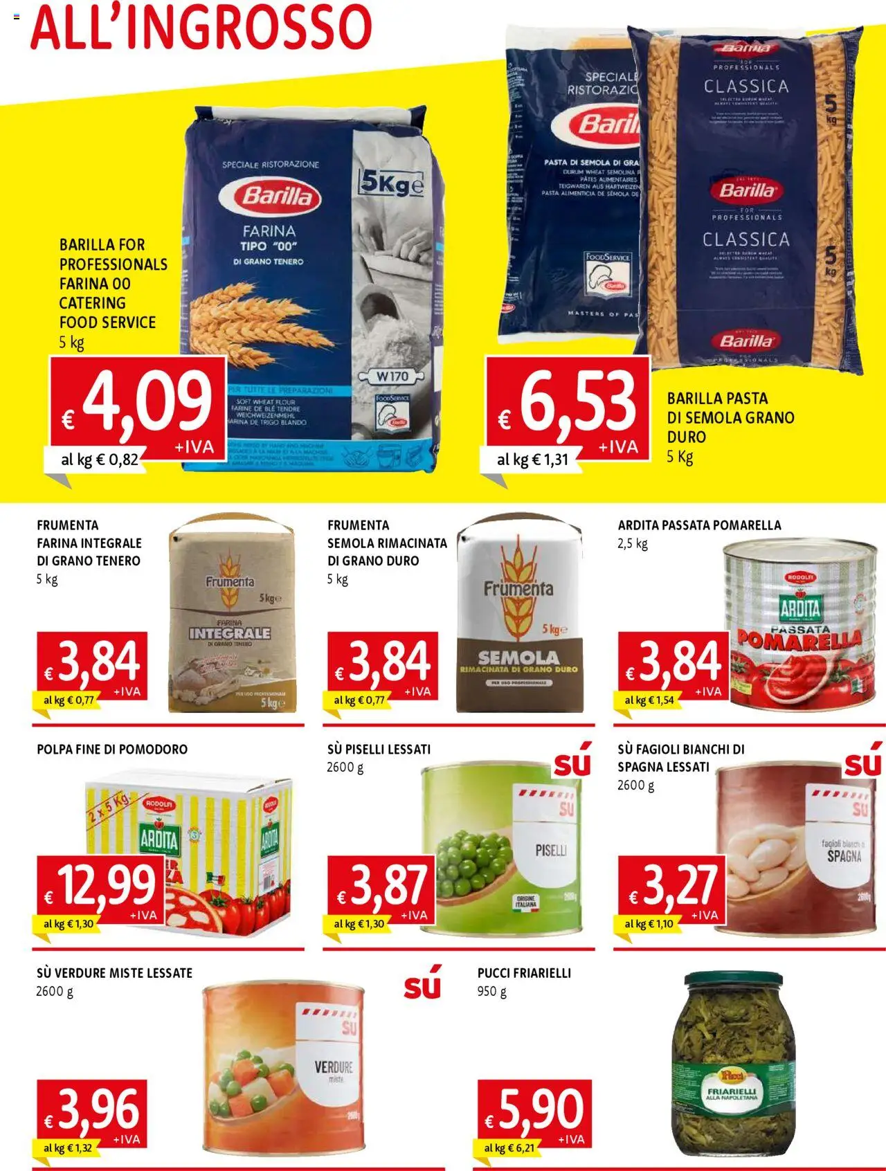 Volantino Galassia del 18.08.2025 | Pagina: 3 | Prodotti: Verdure, Farina, Pasta, Friarielli