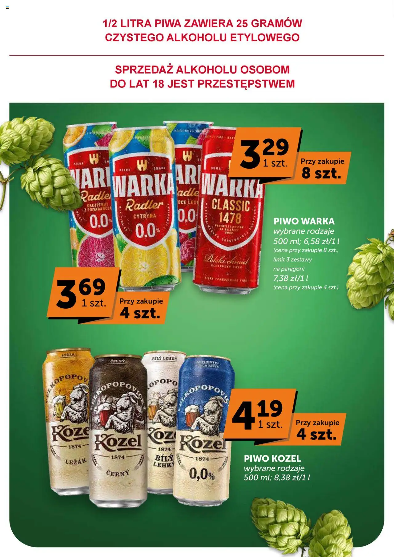 Euro Sklep Gazetka od 02.10.2025 | Strona: 49 | Produkty: Cytryna, Piwo, Piwo kozel, Grejpfrut