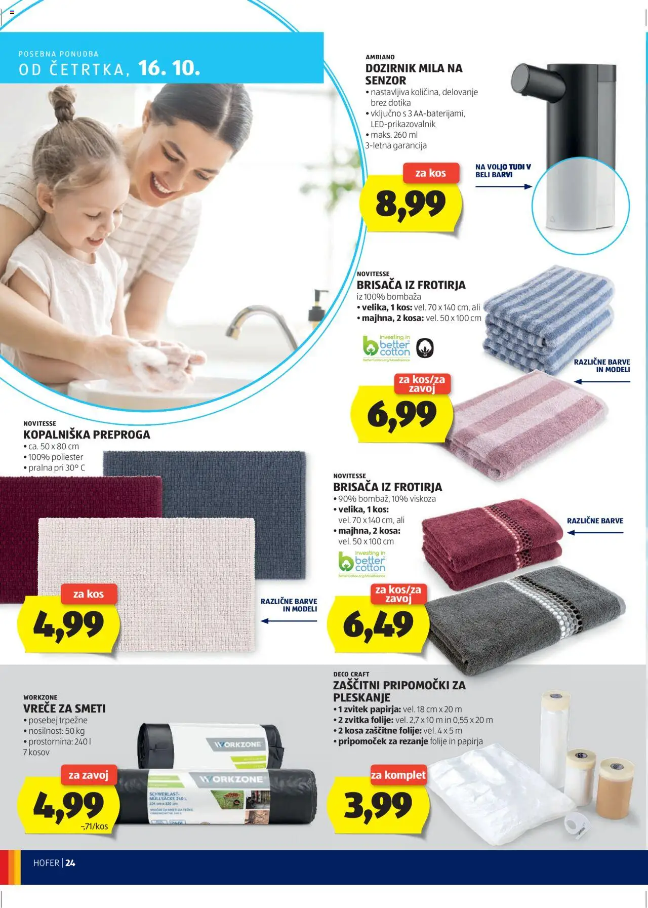 Hofer SI katalog | vrijedi od 09.10.2025 | Stranica: 24