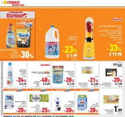 Volantino Conad del 09.09.2025 | Pagina: 36 | Prodotti: Frullatore, Fazzoletti, Salsa, Alluminio