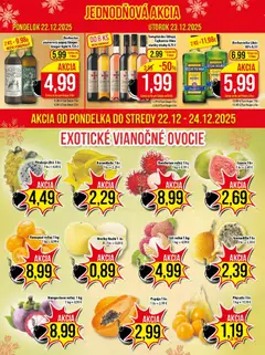 Klas leták platný od 15.12.2025 | Strana: 4 | Produkty: Liči, Víno, Hrušky, Ovocie