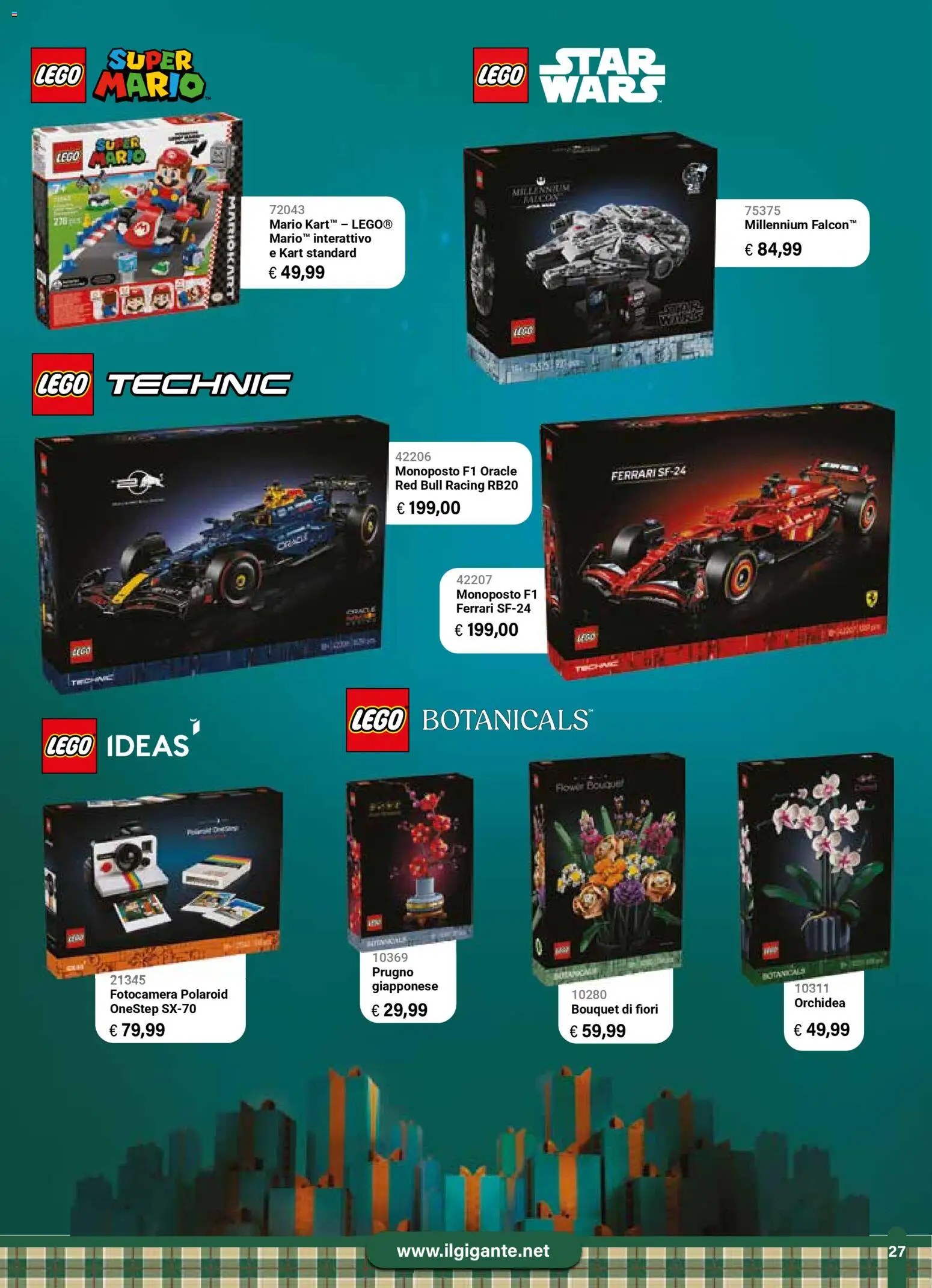 Volantino Il Gigante del 24.11.2025 | Pagina: 27 | Prodotti: Fotocamera, Red Bull, Orchidea