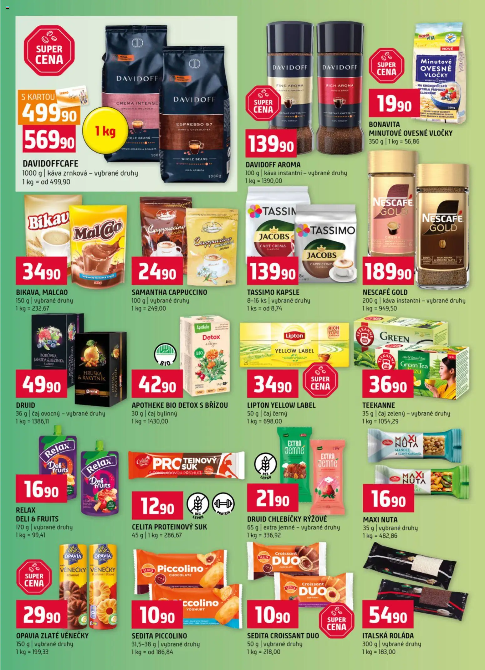 Terno leták od 18.03.2026 | Strana: 9 | Produkty: Slaný karamel, Kapsle, Vločky, Protein