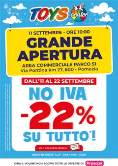 Anteprima del volantino Prenatal Pomezia catalogo valido a partire dal 11.09.2025