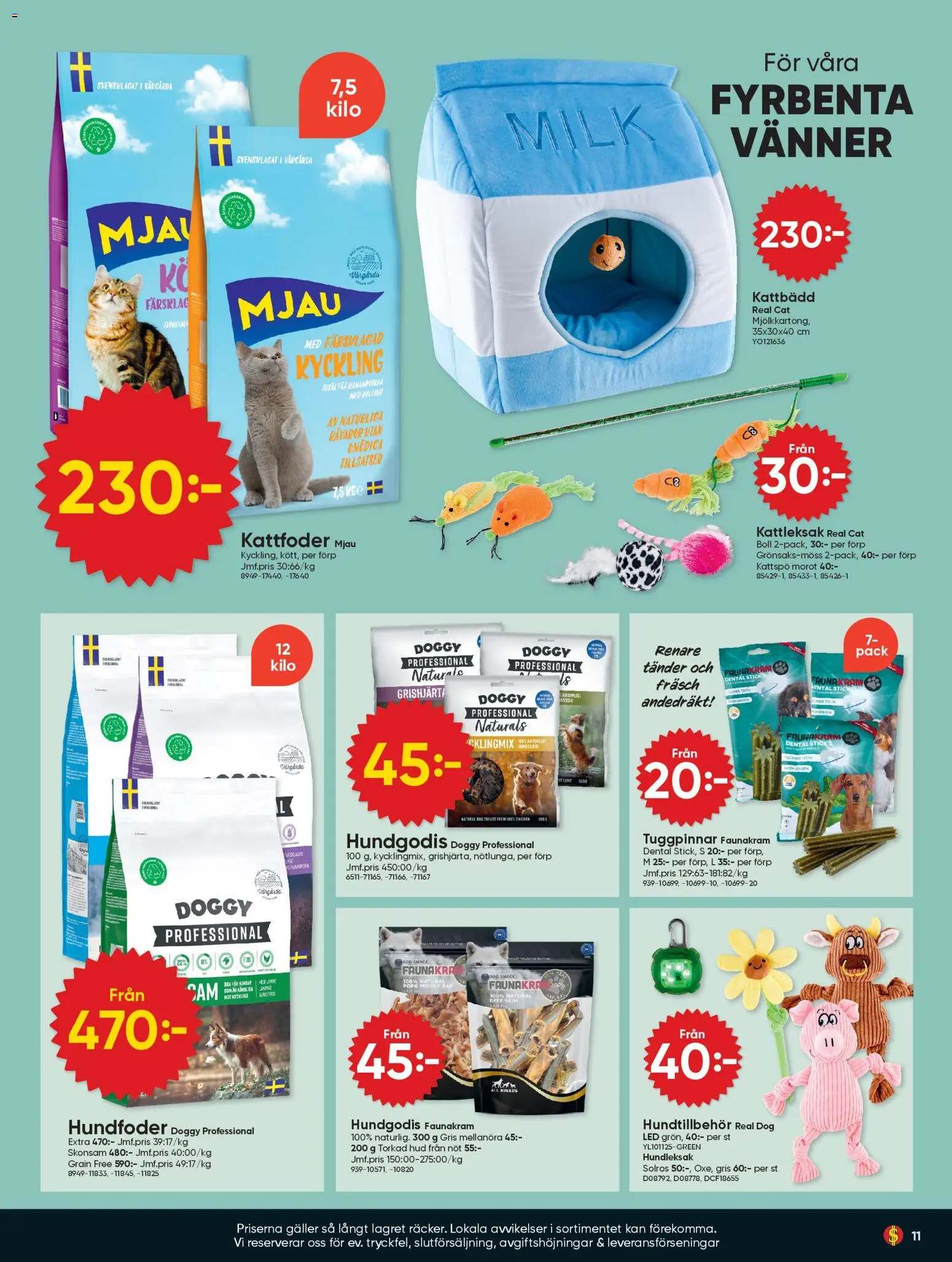 Dollar Store reklamblad aktuell från 27.10.2025 | Sida: 11 | Produkter: Galler, Hundgodis, Morot